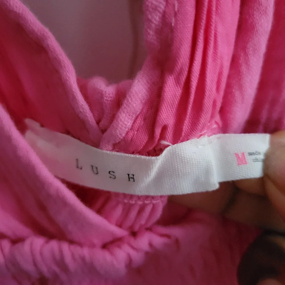 Lush Romper / Donut Glaze Pink / Size Medium - Picture 2 of 8